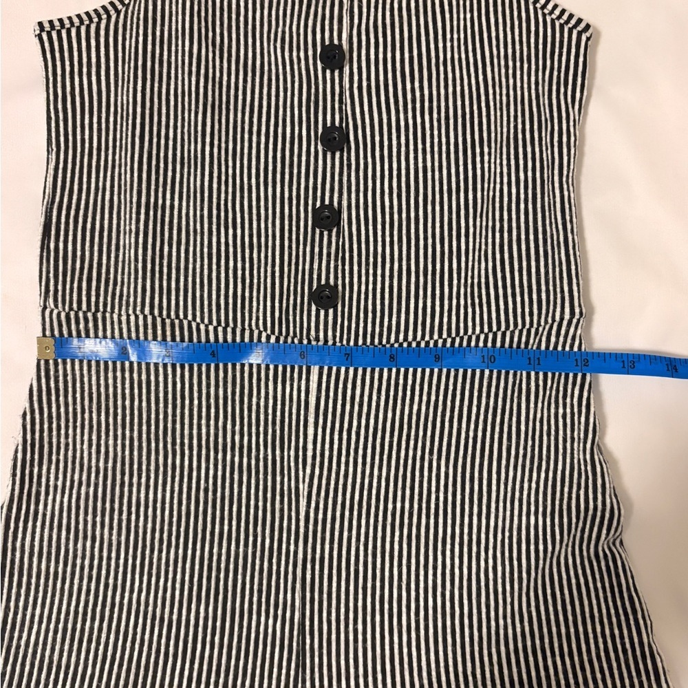 Caution To The Wind Black and White Striped Jumper - Picture 7 of 8